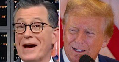 Donald Trump - Hillary Clinton - Stephen Colbert - Ed Mazza - Fox News - Stephen Colbert’s Audience Goes Wild With 1 Brutally Honest Message For Trump - huffpost.com