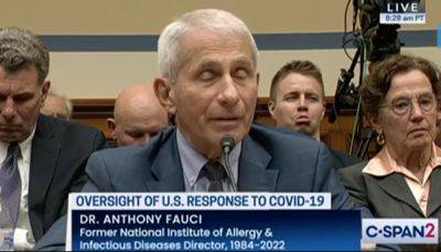 Taylor Greene - Anthony Fauci - Martha McHardy - Jeff Merkley - A man sat behind Fauci pulling faces at him in fiery House Covid hearing. But who is he? - independent.co.uk - New York - state Oregon