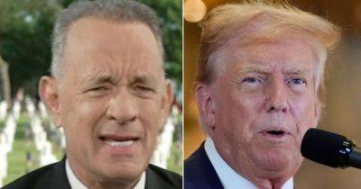 Joe Biden - Donald Trump - Ben Blanchet - Tom Hanks Spots 'Reason To Be Worried' For Democracy When Asked About Trump - huffpost.com - Usa - state Indiana