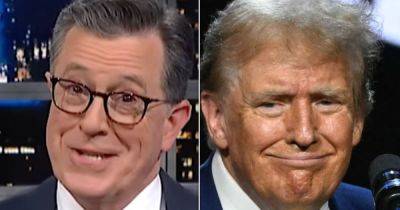 Donald Trump - Stephen Colbert - Ed Mazza - Stephen Colbert Gives Trump's 'Signature Brag' A Painfully Twisted Update - huffpost.com - New York