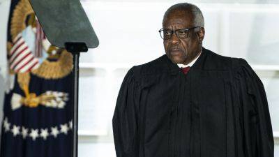 Clarence Thomas - Brianna Herlihy - Justice Thomas - Fox - Harlan Crow - Clarence Thomas formally reports 2019 trips paid by friend and GOP donor Harlan Crow - foxnews.com - state California - state Virginia - Indonesia - county Thomas