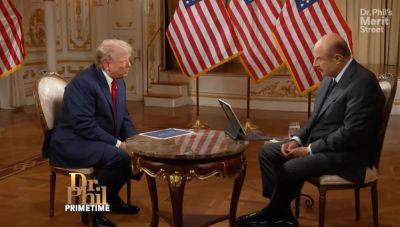 Joe Biden - Donald Trump - Tom Watling - Fox - Edits in Trump interview with Dr Phil questioned by eagle-eyed viewers - independent.co.uk - Usa - China - state Florida
