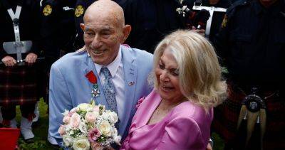 Near Normandy Beaches, 100-Year-Old WWII Veteran Weds 96-Year-Old Bride