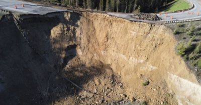 Large Chunk Of Wyoming's Teton Pass Road Collapses; Unclear How Quickly It Can Be Rebuilt - huffpost.com - state Idaho - city Jackson - state Wyoming