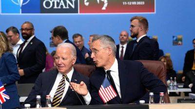 Brooke Singman - Fox - Biden delivers strong speech touting NATO amid health questions, Democrats' concerns - foxnews.com - Washington - Ukraine - Russia - Germany - Italy - Romania - Netherlands