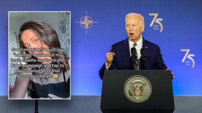 Nikolas Lanum - Biden Campaign - For Biden - Washington Post editor called out after posting to TikTok on 'toxic ex' working for Biden campaign - foxnews.com - Washington - city Washington