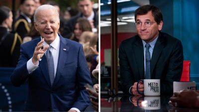 Joe Biden - Peter Baker - Brian Flood - Fox - NY Times top White House scribe uses ‘translation headsets’ to understand Biden when he ‘starts to mumble’ - foxnews.com - New York