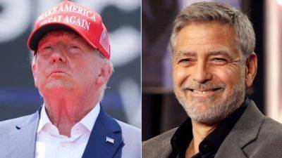 Trump - Andrew Mark Miller - Jon Favreau - George Clooney - Trump roasts Biden with clip from Clooney movie after actor calls for president to drop out of race - foxnews.com - Usa - New York