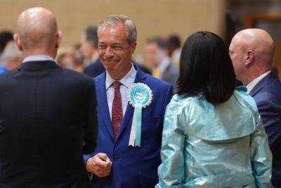 Nigel Farage - Lee Anderson - Caitlin Doherty - Nigel Farage Wins In Clacton To Become An MP - politicshome.com - Britain