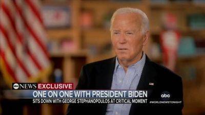 George Stephanopoulos - Emma Colton - Biden repeatedly dodges questions about whether he'd take neurological test: 'No one said I had to' - foxnews.com