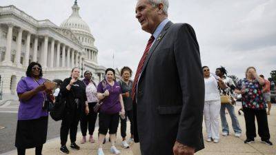 Donald Trump - Karine Jean-Pierre - Deirdre Walsh - Lloyd Doggett - Rep. Doggett calls on Biden to withdraw. He's the first Democrat in Congress to do so - npr.org - state Texas