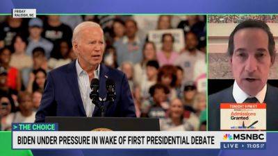 Joe Biden - Trump - Jamie Raskin - Jeffrey Clark - Fox - Rep. Raskin says Democrats having 'serious conversations' about Biden's future after debate showing - foxnews.com - New York