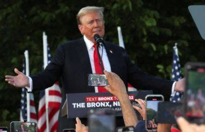Donald Trump - Kamala Harris - Eric Trump - Mike Bedigan - Trump mocks Biden for mixing him up with Kamala as Don Jr praises ‘not bad’ job at press conference - independent.co.uk
