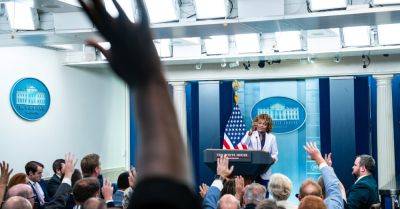 Karine Jean-Pierre - Michael D Shear - Kevin Cannard - White House Briefing Devolves Into Shouting Over Questions About Biden’s Health - nytimes.com - New York