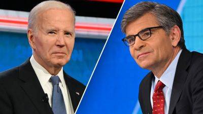George Stephanopoulos - Karine Jean-Pierre - Andrew Bates - Joseph A Wulfsohn - Peter Doocy - Fox - ABC's George Stephanopoulos after Biden interview: 'I don't think he can serve four more years' - foxnews.com - city New York