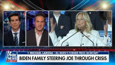 Joe Biden - Jill Biden - Jesse Watters Primetime - Jeffrey Clark - Fox - For Biden - Jill Biden's former press secretary says first lady 'alone won't make this decision' for Biden to stay in race - foxnews.com - state Pennsylvania - Washington - state New York