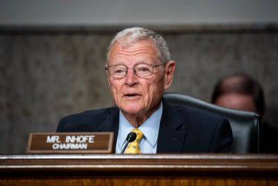 Donald Trump - Ariana Baio - Former Oklahoma Senator Jim Inhofe dies at age 89 after a stroke - independent.co.uk - Usa - state Oklahoma - Vietnam