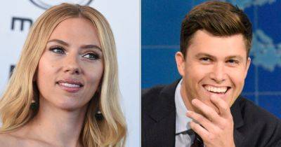 Marco Margaritoff - Colin Jost - Scarlett Johansson - Scarlett Johansson Reveals The 1 'SNL' Joke By Colin Jost That Made Her 'Black Out' - huffpost.com