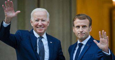 Joe Biden - Emmanuel Macron - Allan Smith - Biden looks to French elections to boost his political case — but it's complicated - nbcnews.com - Washington - New York - France