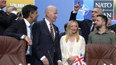 Joe Biden - Donald Trump - NATO leaders are descending on Washington. Here’s what to know - apnews.com - China - Washington - Ukraine - Israel - city Washington - Russia - France - Hungary