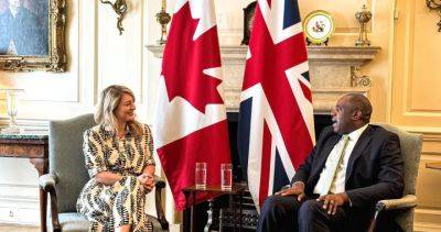 Justin Trudeau - Melanie Joly - Joly makes 1st trip to U.K. after political sea change in British election - globalnews.ca - Washington - Ukraine - Britain - Canada - city London - Scotland