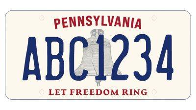 Josh Shapiro - Pennsylvania is getting a new license plate that features the Liberty Bell - apnews.com - Usa - state Pennsylvania - state New Jersey - New York - state Ohio - state Maryland - county Fulton - county Erie - city Philadelphia - county Monroe - county Bucks