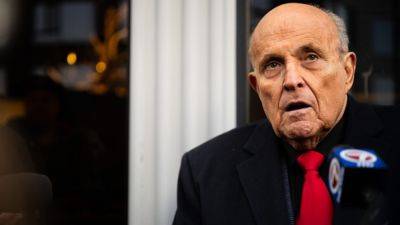Donald Trump - Rudy Giuliani - Dan Mangan - Ruby Freeman - Rudy Giuliani bankruptcy case dismissed, opening door to creditors pursuing collection - cnbc.com - Georgia - city New York - New York - Russia