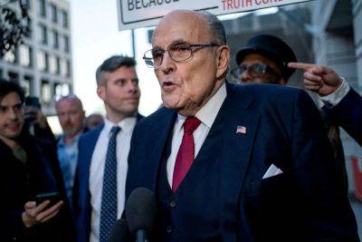 Donald Trump - Rudy Giuliani - Gustaf Kilander - Southern - Rudy Giuliani is disbarred in New York over 2020 election lies - independent.co.uk - Usa - city New York - New York