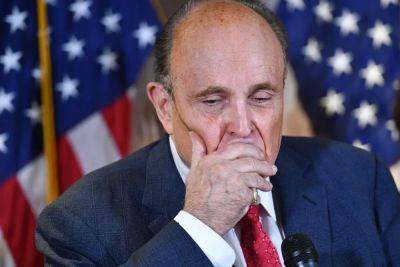 Rudy Giuliani - Alex Woodward - Shaye Moss - Ruby Freeman - Giuliani’s bankruptcy case was thrown out. Now he has to fight his debts in court - independent.co.uk - Georgia - city New York