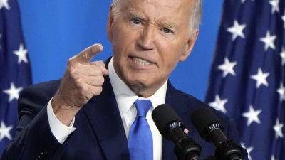 Biden pushes on ‘blue wall’ sprint with Michigan trip as he continues to make the case for candidacy