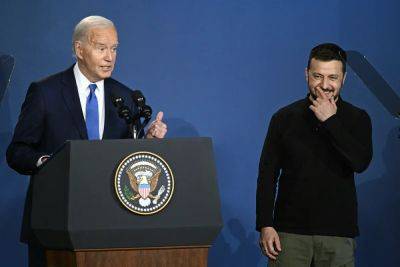 Joe Biden - Donald Trump - Volodymyr Zelensky - Mike Bedigan - Biden introduces Ukrainian leader Zelensky as Putin in latest gaffe - independent.co.uk - Usa - Washington - Ukraine