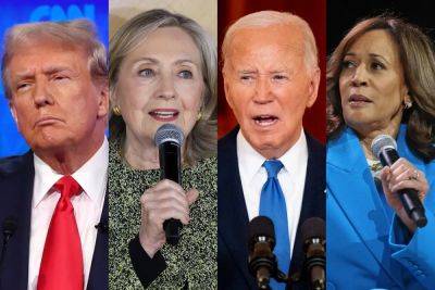 Joe Biden - Donald Trump - Kamala Harris - Hillary Clinton - Gustaf Kilander - Kamala Harris pulls ahead of Joe in Trump matchup — but Hillary beats them both, poll finds - independent.co.uk - city Atlanta - county White