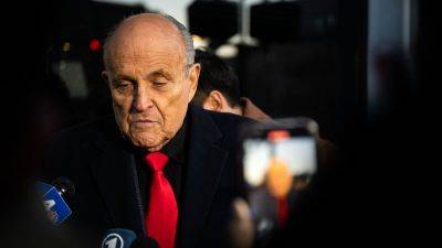 Judge dismisses Giuliani’s bankruptcy case, allowing creditors to try to seize his assets