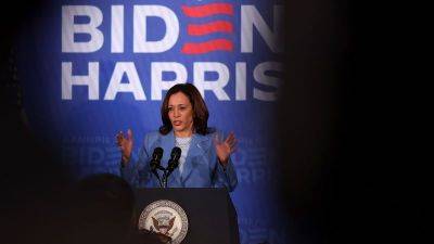 Harris under pressure to outline stakes of the election as Biden faces calls to step aside