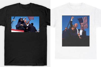 Donald Trump - Matthew Crooks - Trump shooting souvenir T-shirts already on sale after assassination attempt - independent.co.uk - Usa - state Pennsylvania - China - Hong Kong - county Butler