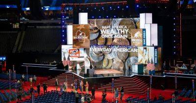 Mike Johnson - Donald J.Trump - Mr Trump - Mark Robinson - Maggie Astor - Michael Whatley - Here Is the Lineup of Speakers for the First Night of the Republican Convention - nytimes.com - state Iowa - state Nevada - state North Carolina