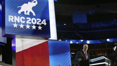Donald Trump - Kevin Roberts - Outside RNC, conservative group defends its Project 2025 guidebook as Democrats ramp up attacks - apnews.com - Usa - city Milwaukee
