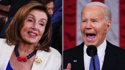 Nancy Pelosi - Trump - Hakeem Jeffries - Brian Flood - Fox - Pelosi ‘convinced Biden will lose,’ working the phones with hopes to ‘ease him off the ticket,’ report says - foxnews.com
