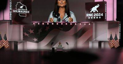 Nikki Haley - Donald J.Trump - Jazmine Ulloa - Southern - Nikki Haley Endorses Trump and Urges Republicans to Unite Behind Him - nytimes.com - state South Carolina - Ukraine