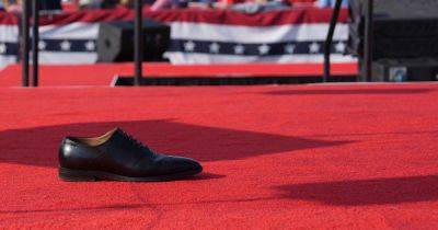 New Video Shows What Happened To Donald Trump's Shoes During Assassination Attempt