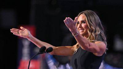 Donald Trump - Elena Moore - Lara Trump - Women headline a night at the RNC that framed Trump as compassionate, not combative - npr.org - state Pennsylvania - city Milwaukee