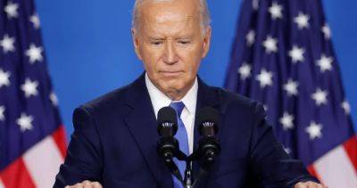 Joe Biden - Donald Trump - Kamala Harris - Nearly two-thirds of Democrats say Biden should exit race: poll - globalnews.ca - Usa - state Pennsylvania