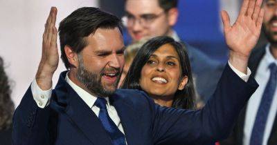 Donald Trump - J.D.Vance - Christopher Mathias - Usha Vance - Trump Running Mate JD Vance Papers Over Extremism In RNC Speech - huffpost.com - Usa - state Pennsylvania - state Ohio - state Wisconsin - Milwaukee, state Wisconsin