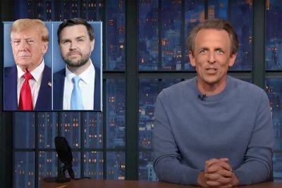 Donald Trump - Seth Meyers - Seth Meyers reveals why even he’d have a chance of getting role in Trump’s second administration - independent.co.uk - New York - state Ohio