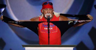 Hulk Hogan Ripped His Shirt Off In A Bizarre RNC Moment