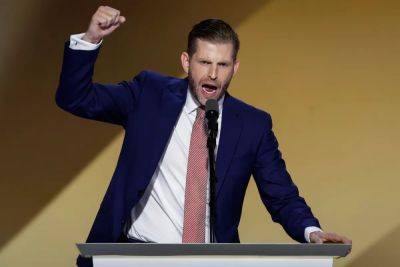 Donald Trump - Eric Trump - Gustaf Kilander - Southern - Eric Trump works in his ‘6’5’ height while attacking trans athletes in RNC speech - independent.co.uk - Usa - Ukraine - Russia