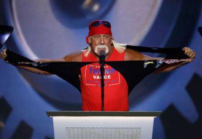 Donald Trump - John Bowden - Dana White - Let Trump-o-mania make America great again! Hulk Hogan rips off his shirt in wild RNC speech - independent.co.uk - Usa - city Milwaukee - city Madison - county Real