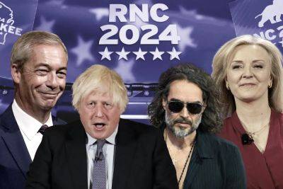 Donald Trump - Why did some of the UK’s worst political rejects like Johnson and Truss spend the week parading about the RNC? - independent.co.uk - Usa - Ukraine - Mexico - Britain - Norway - Turkey - state Wisconsin - Milwaukee, state Wisconsin - county Leon