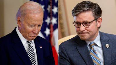 'Not fit to serve': Speaker Johnson leads GOP demands for Biden to resign from presidency