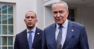 Schumer and Jeffries Stop Short of Endorsing Harris, as Support Piles Up
